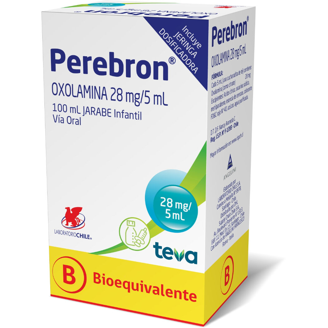 Perebron Infantil (B) Oxolamina 28mg/5ml Jarabe 100ml