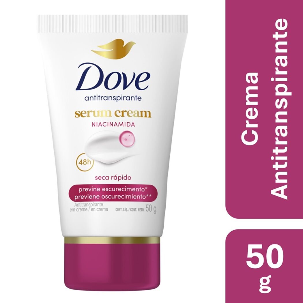 Dove Crema Desodorante Previene el Oscurecimiento 50g