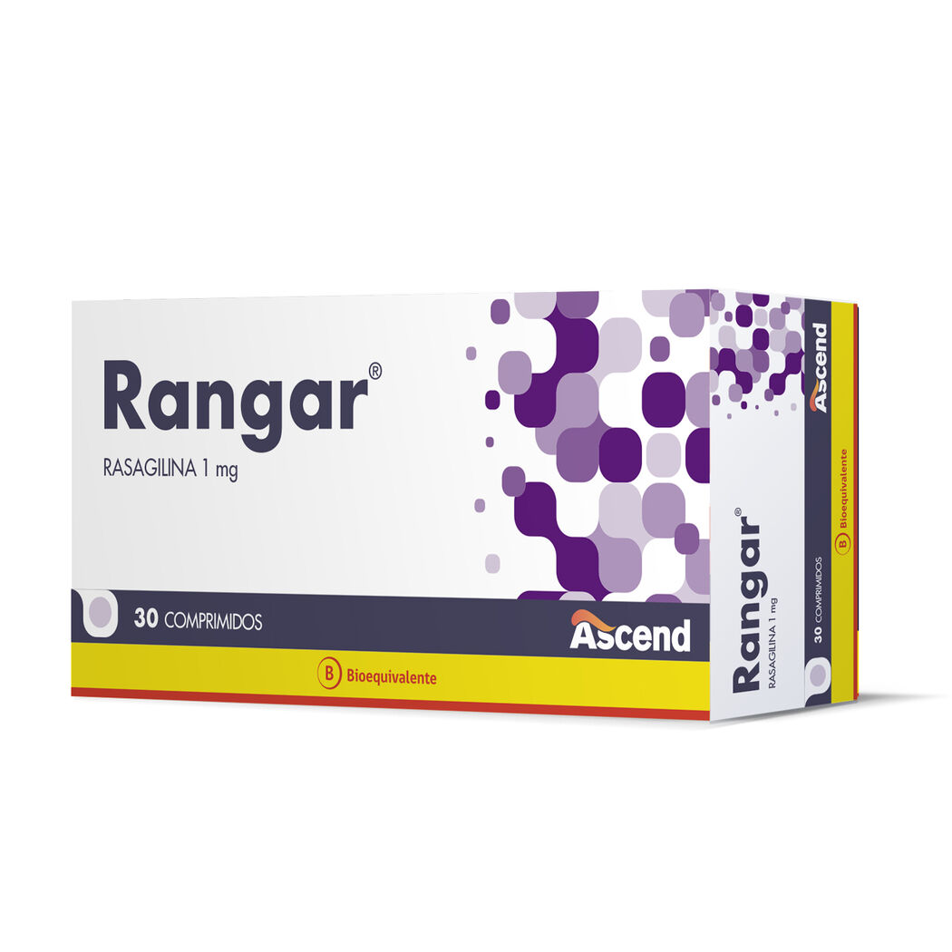 Rangar Rasagilina 1mg 30 Comprimidos