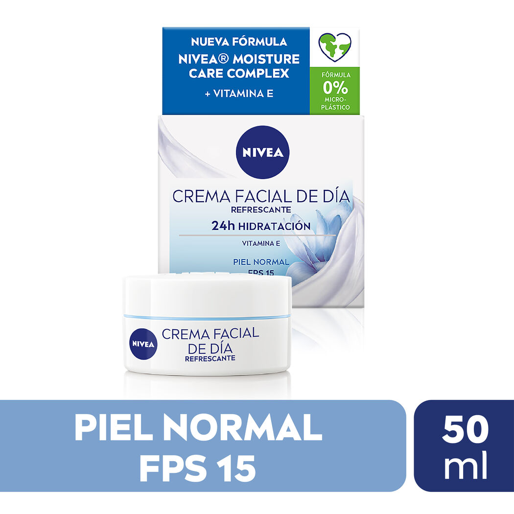 NIVEA Crema Facial Hidratante Activa Día FPS15 50ml
