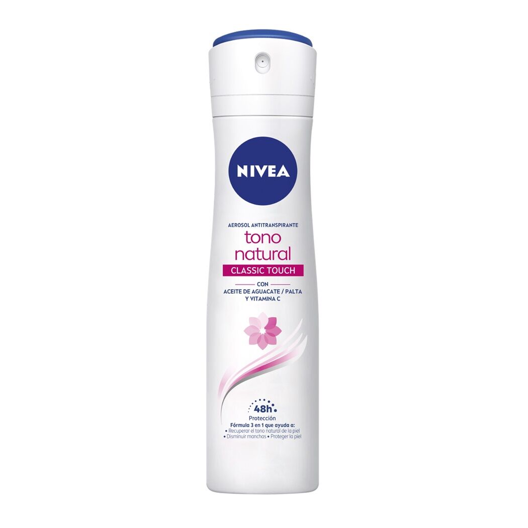 Pack 2x Desodorante Spray NIVEA Aclarado Natural 150ml