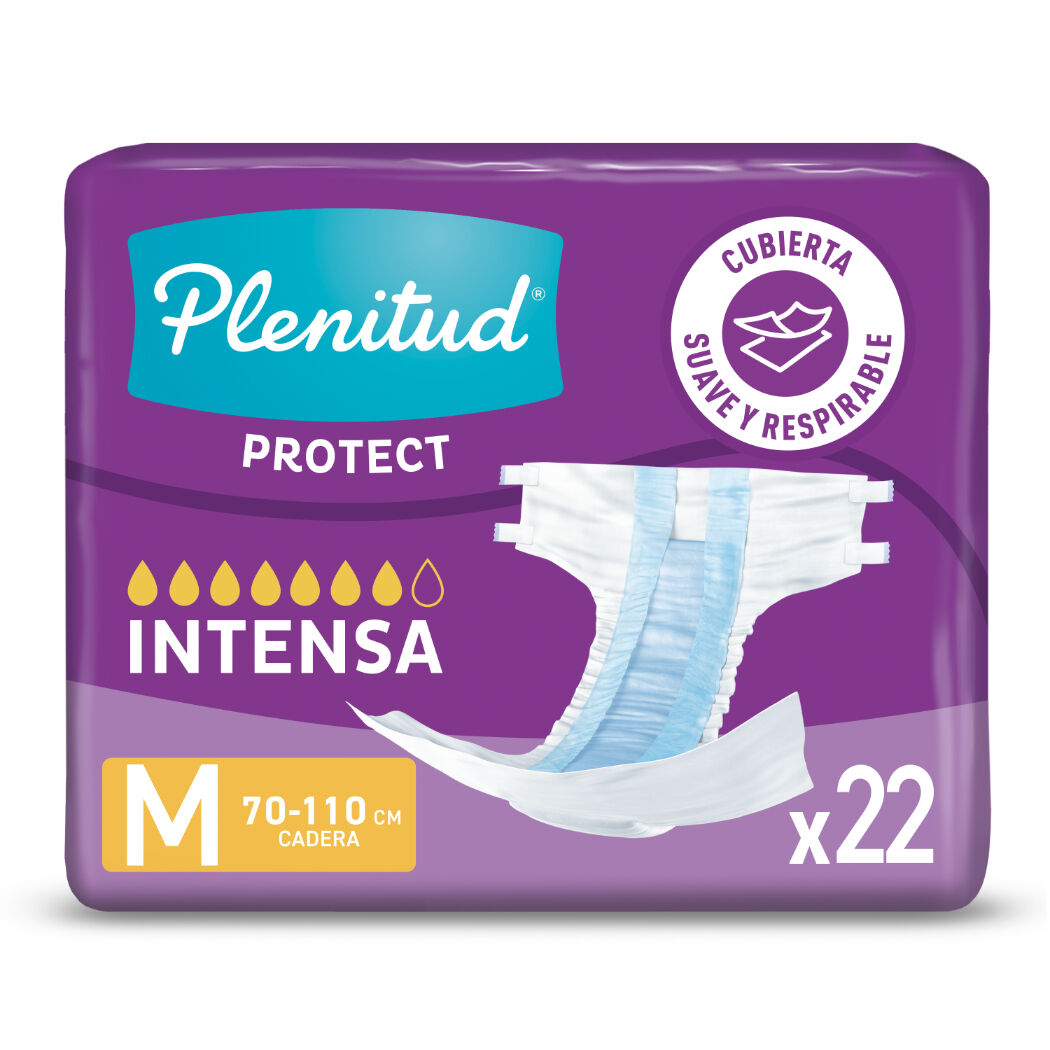 Pañales para Adultos Plenitud Protect M 22 Unidades