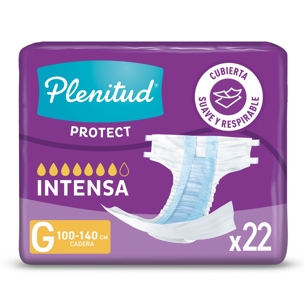Pañales para Adultos Plenitud Protect G 22 Unidades