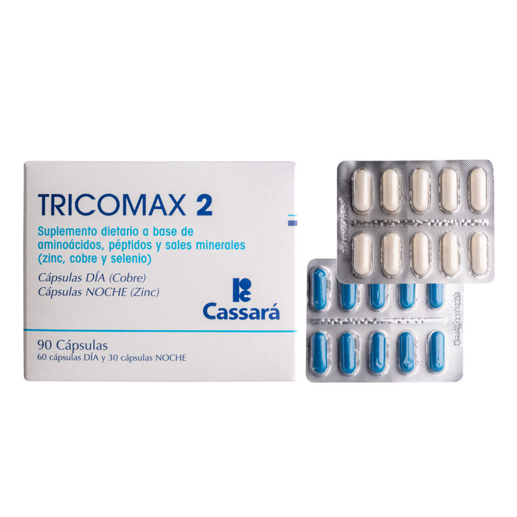 Tricomax2 Complemento Alimentario 90 Cápsulas