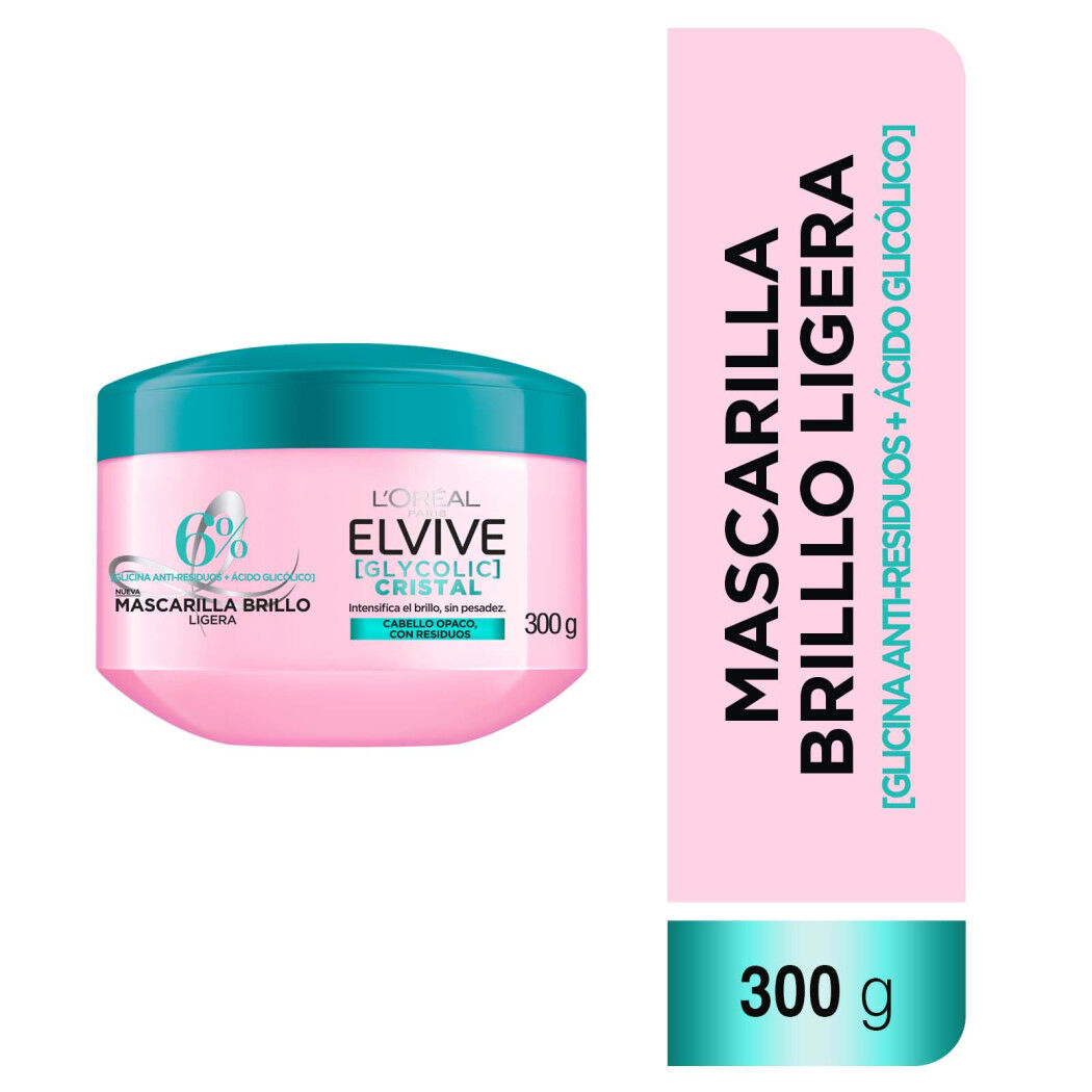 Elvive Glyco Crystal Mascarilla 300g