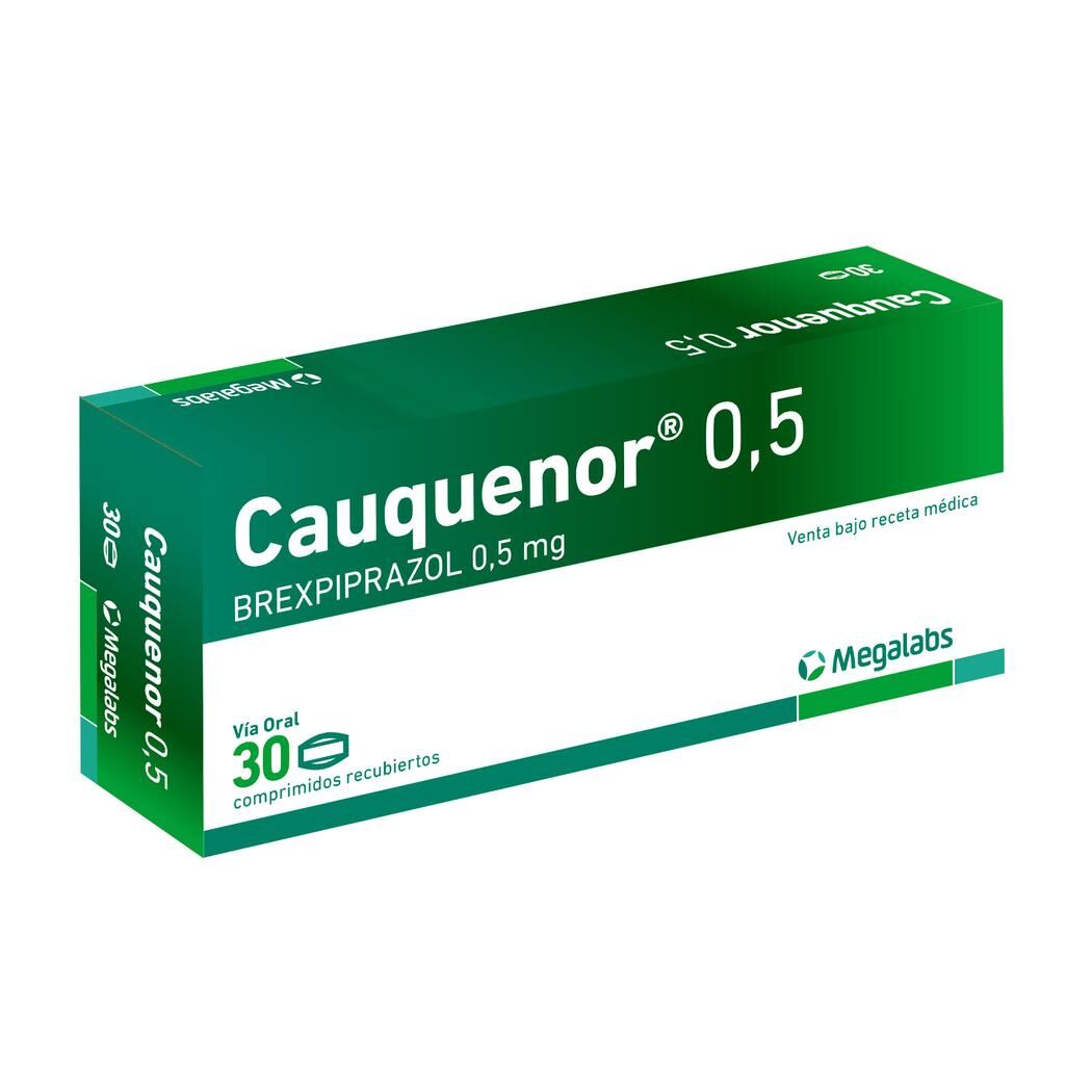 Cauquenor Brexipiprazol 0.5mg 30 Comprimidos Recubiertos