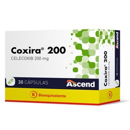 Coxira (B) Celecoxib 200mg 30 Cápsulas