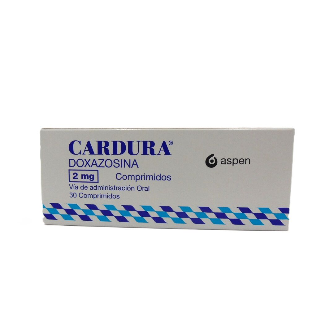 Cardura (R) Doxazosina 2mg 30 Comprimidos