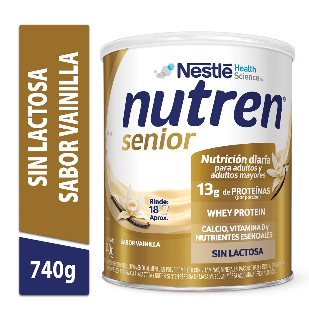 Nutren Senior Vainilla 740g