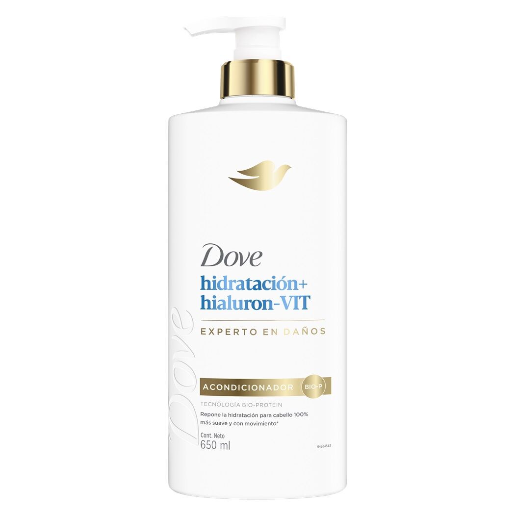 Dove Acondicionador Hidratación + Hilauron-VIT 650ml