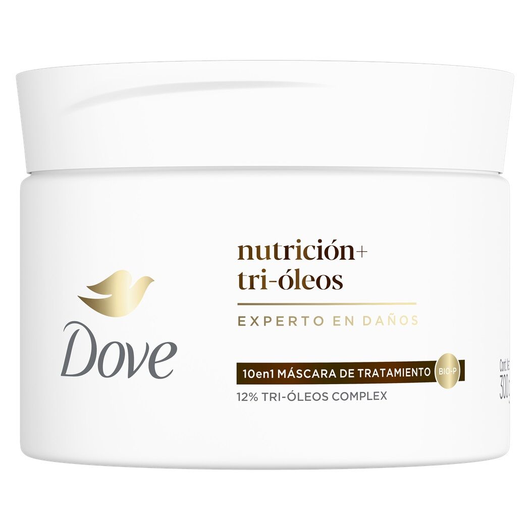 Dove Máscara Tratamiento Nutrición + Tri-óleos 300g