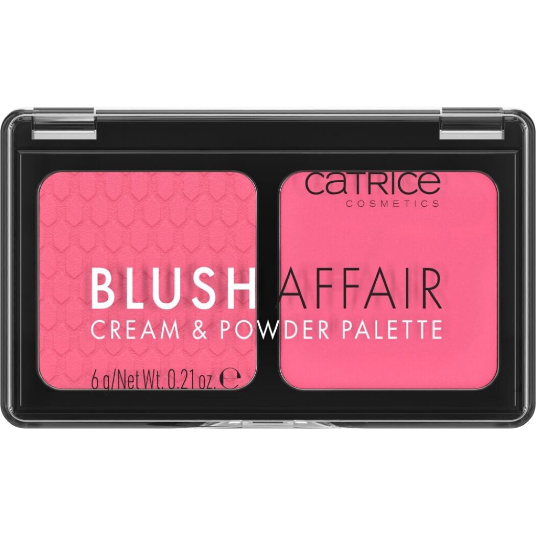 Paleta de rubor en polvo y en crema Blush Affair 020 - Pleasing Pink