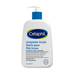 Limpiador Facial Piel Grasa y Sensible Cetaphil 236ml