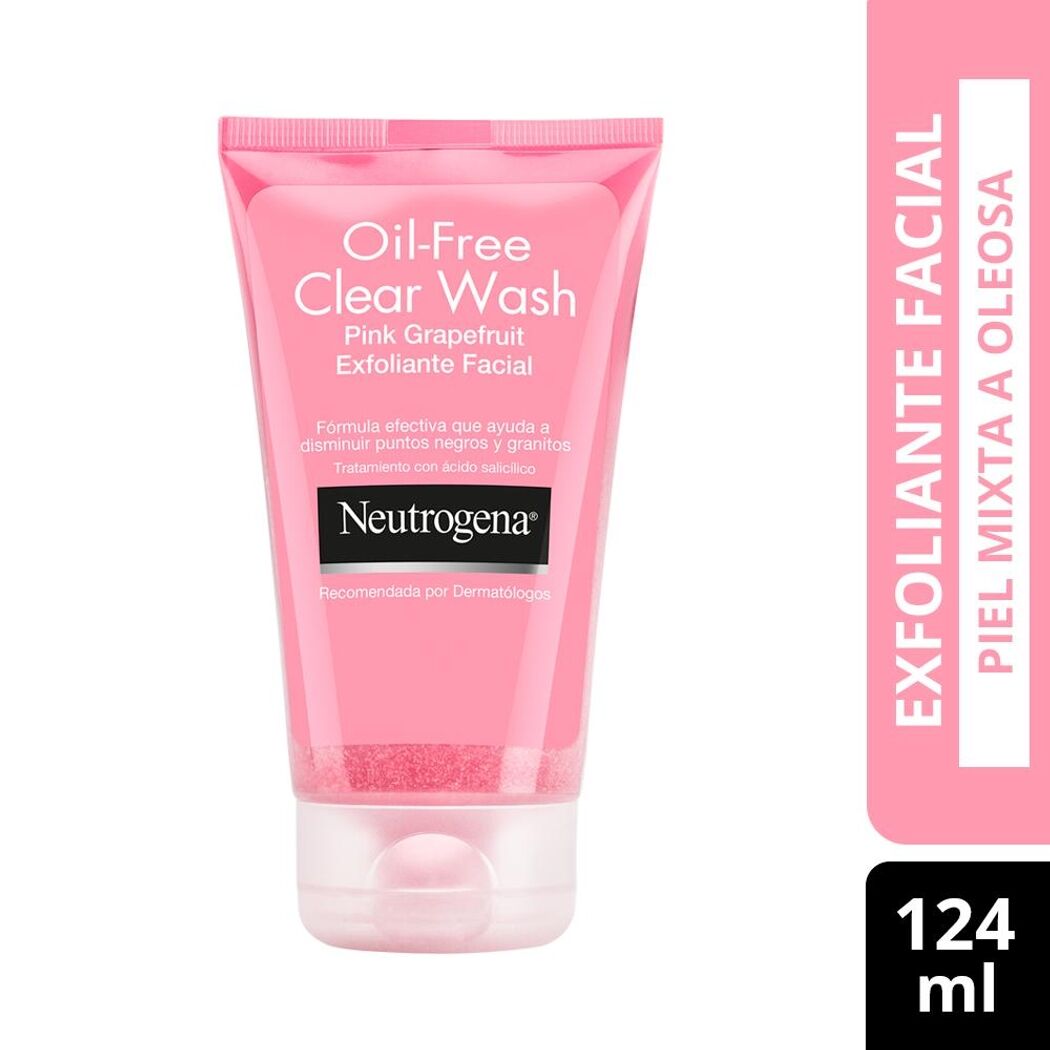 Exfoliante Facial Neutrogena Pink Grapefruit 124ml