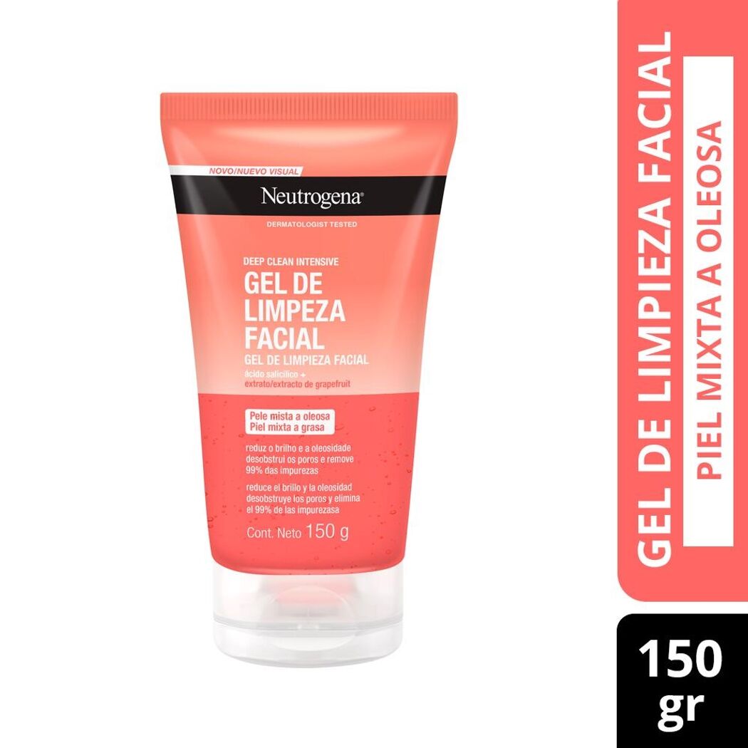 Gel de Limpieza Facial Neutrogena® Deep Clean Intensive Grapefruit 150g