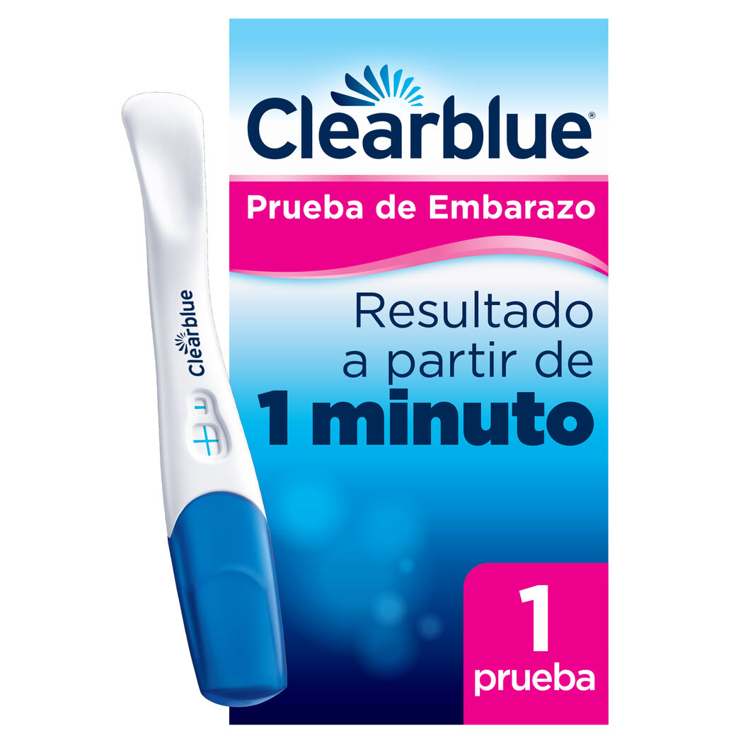 Prueba de embarazo rápida Clearblue Plus 1 test