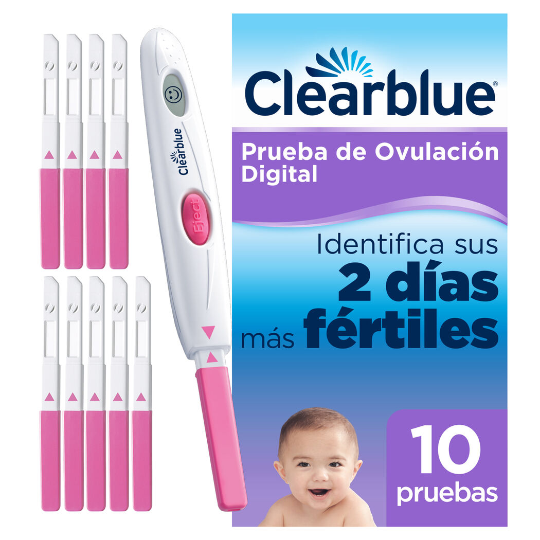 Prueba de ovulación Clearblue Digital 10 test
