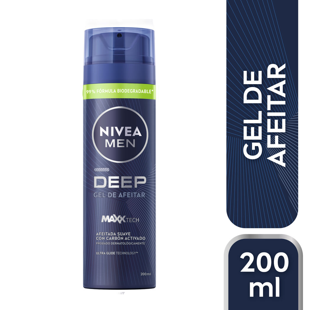 NIVEA MEN Gel De Afeitar Deep 200ml