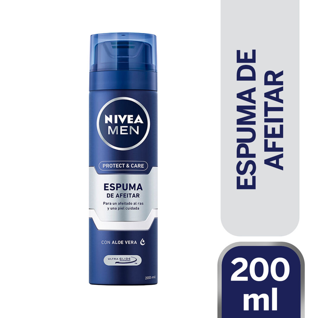 NIVEA MEN Espuma De Afeitar Protect & Care 200ml