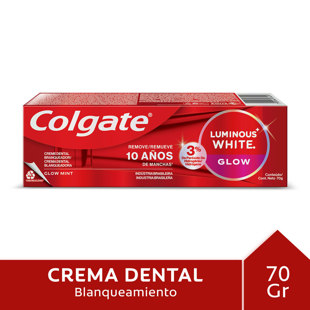 Pasta Dental Colgate Luminous White Glow 70g