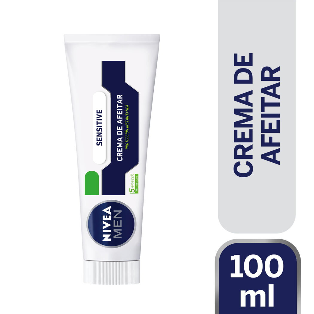 NIVEA MEN Crema De Afeitar Sensitive 100ml