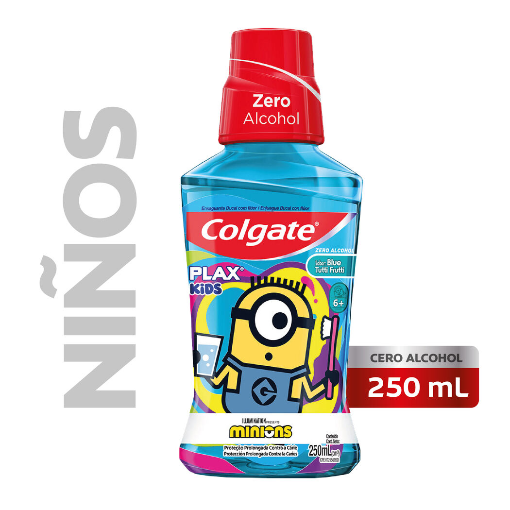Enjuague Bucal Colgate Plax Minions 250ml