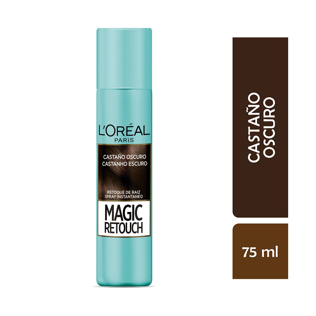 L'Oréal Paris Magic Retouch Castaño Oscuro 75ml