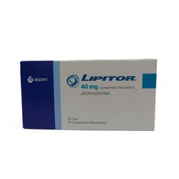 Lipitor (R) Atorvastatina 40mg 30 Comprimidos Recubiertos