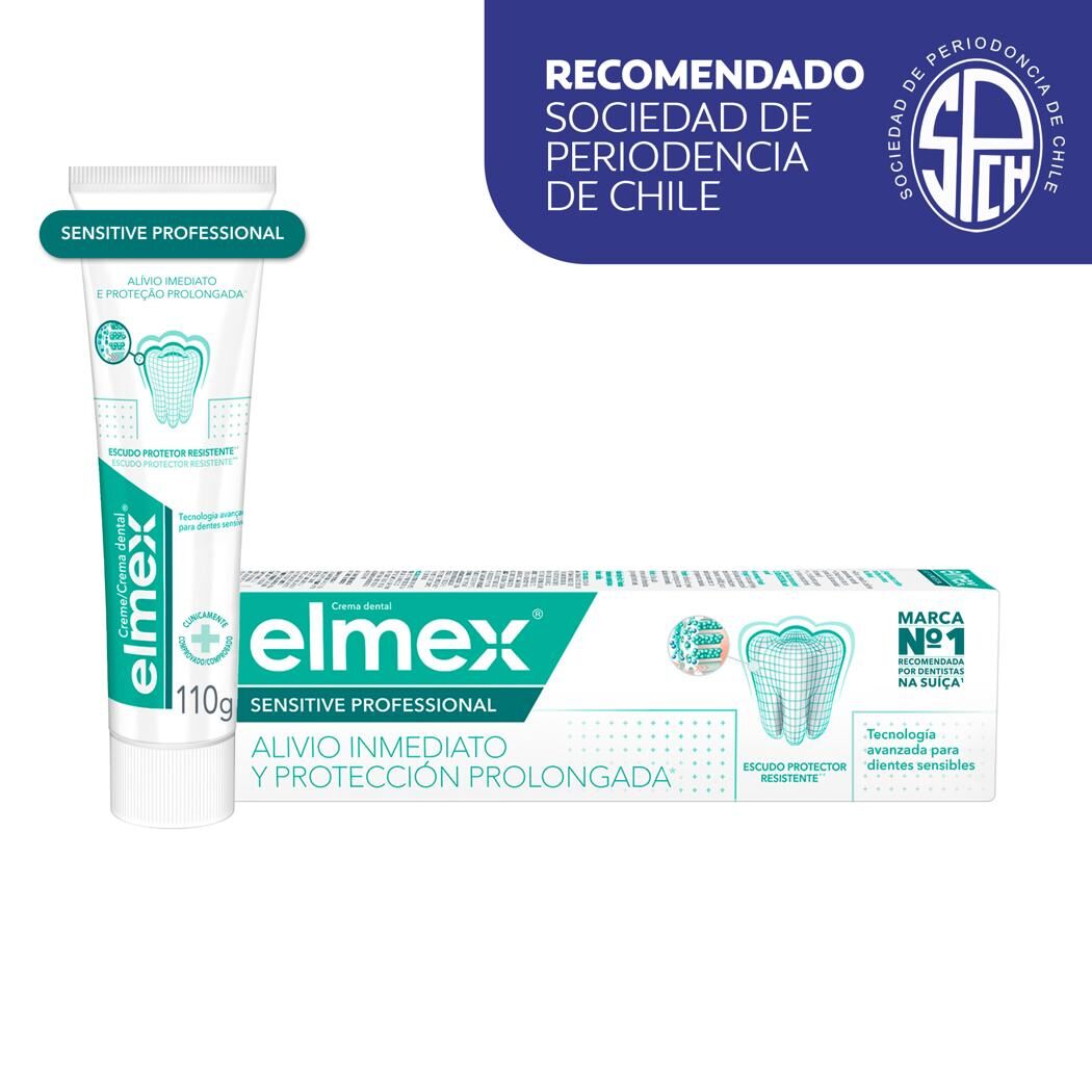 Pasta de Dientes Elmex Sensitive Professional Blanqueadora 110g
