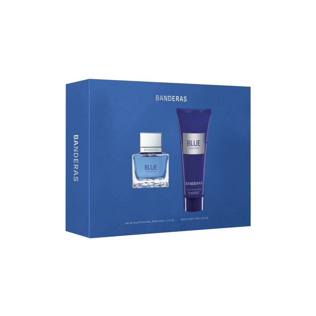 Banderas Perfume Estuche Blue Seduction For Men Eau de Toilette 50 ml + Balsamo After Shave 75 ml