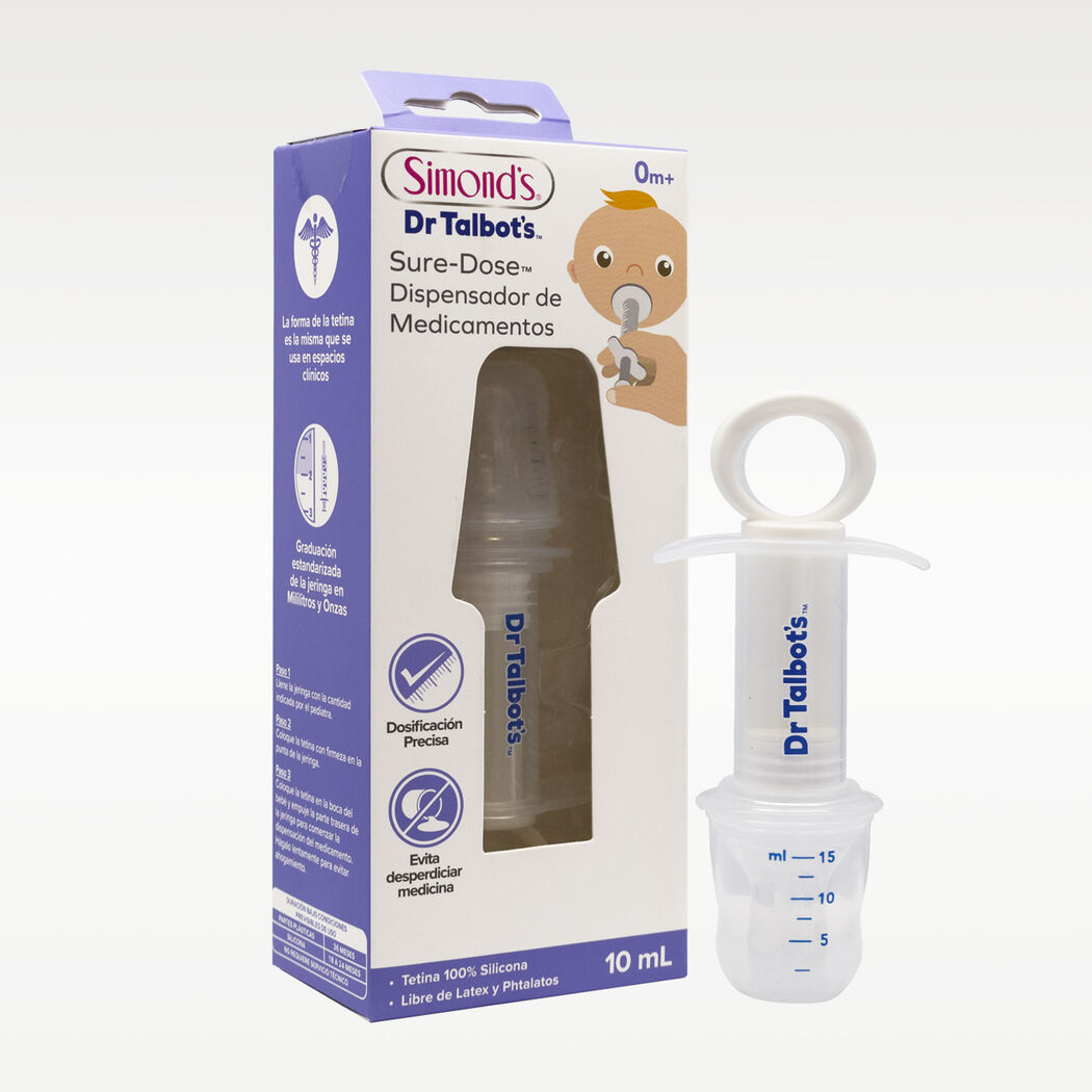 Simond's Dr.Talbots Dispensador de medicamentos con chupete