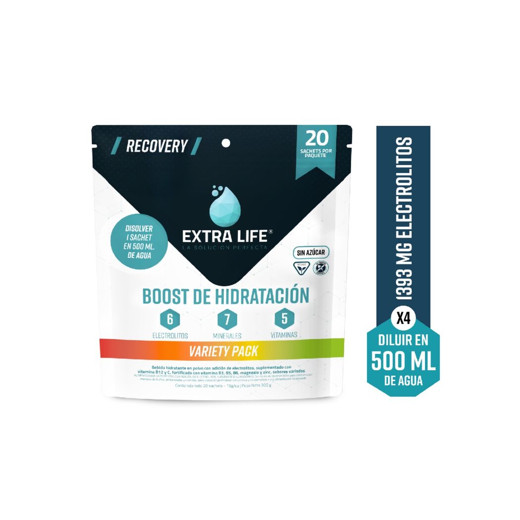 Extra Life pack 20 unidades