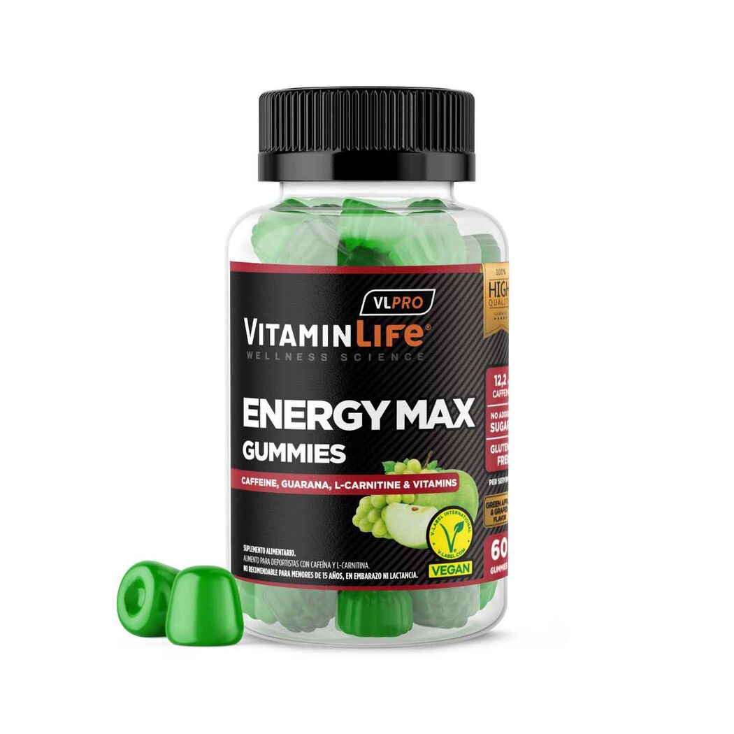 VitaminLife Gummies Energy Max 60 Gomitas