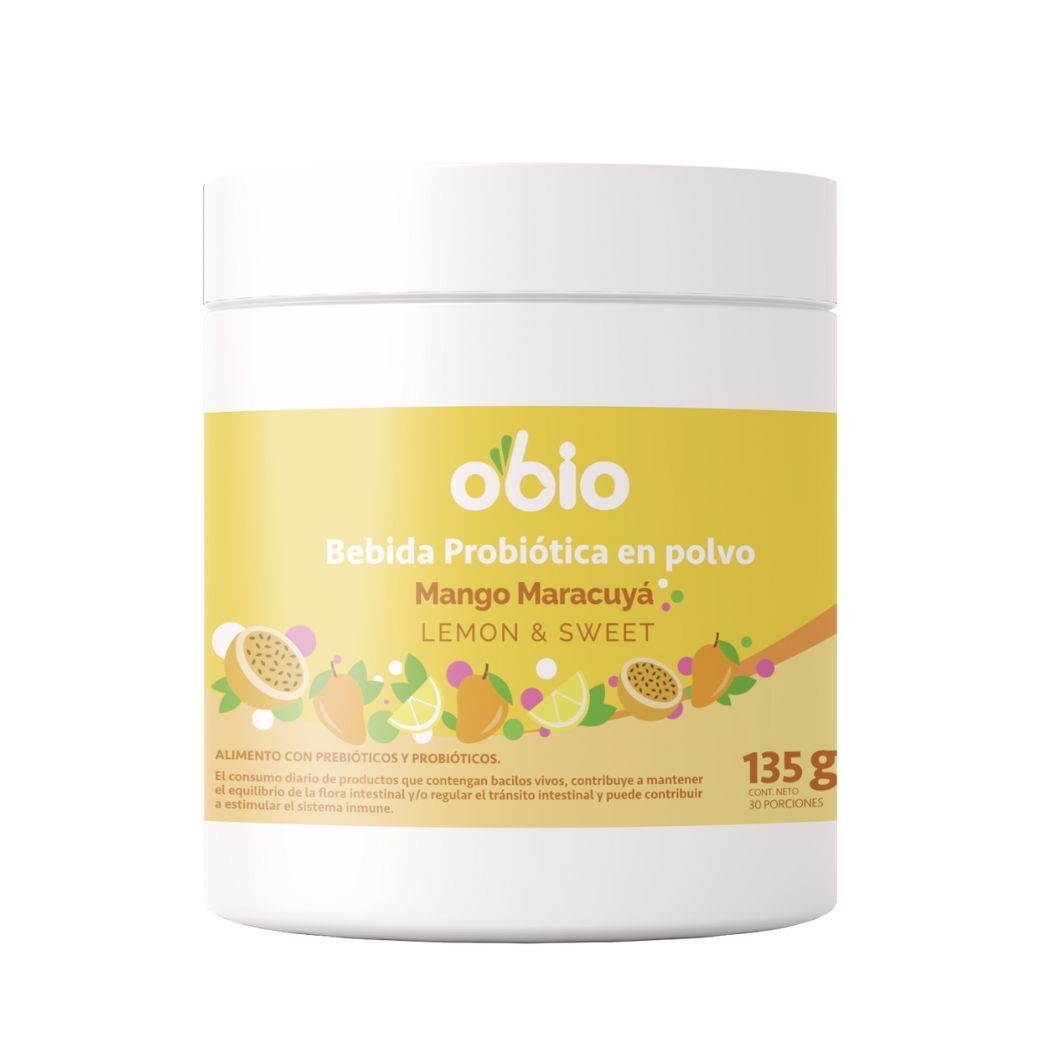 Probióticos en polvo sabor Mango-Maracuyá 135g