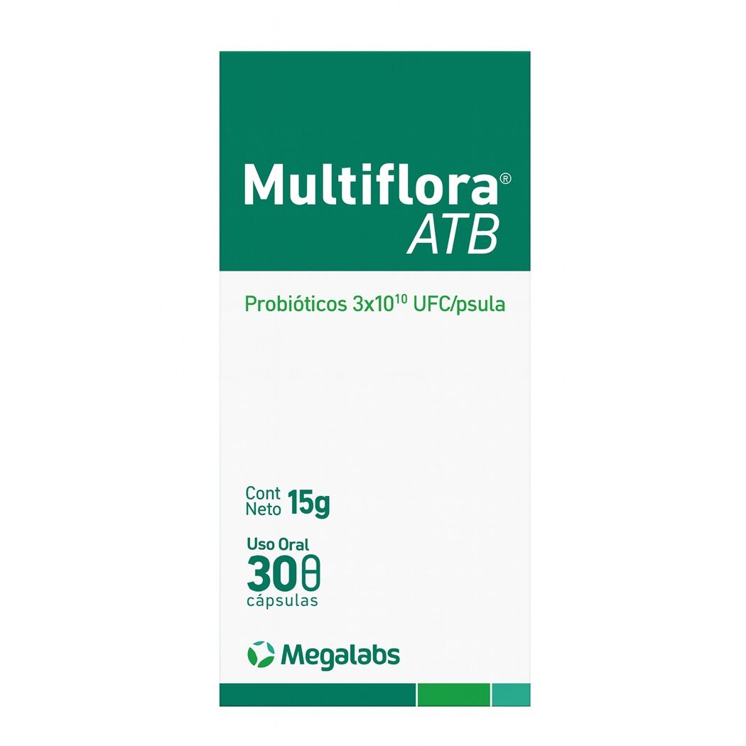 Multiflora ATB Probióticos 30 Cápsulas