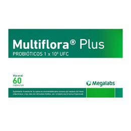 Probioticos Flora Intestinal 60 Cápsulas
