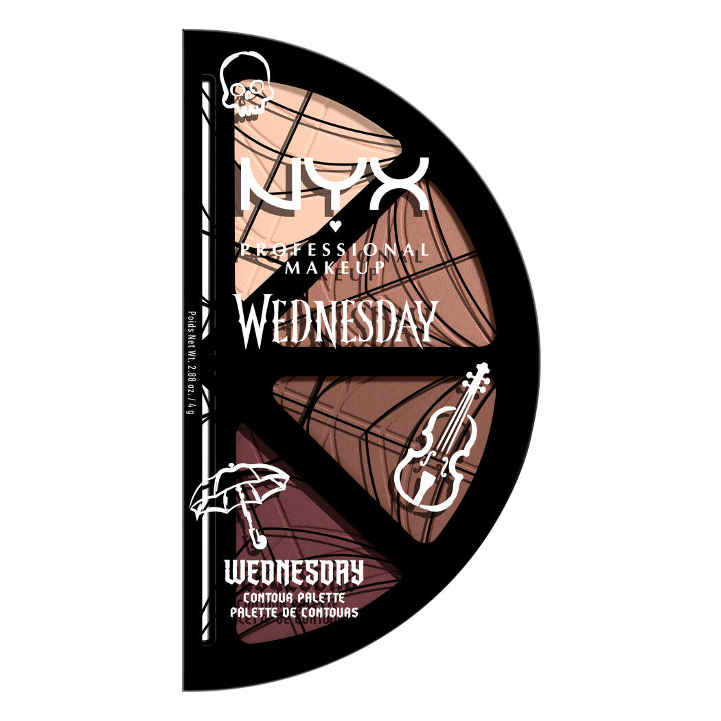 NYX Wednesday Stained Glass Palette Contour