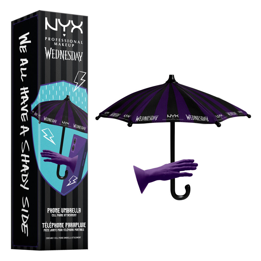 NYX Wednesday Accesorio Phone Umbrella