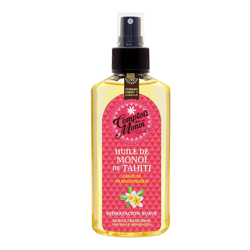 Monoi Comptoir Des Monoi Frangipani Oil Spray hidratación suave 100ml