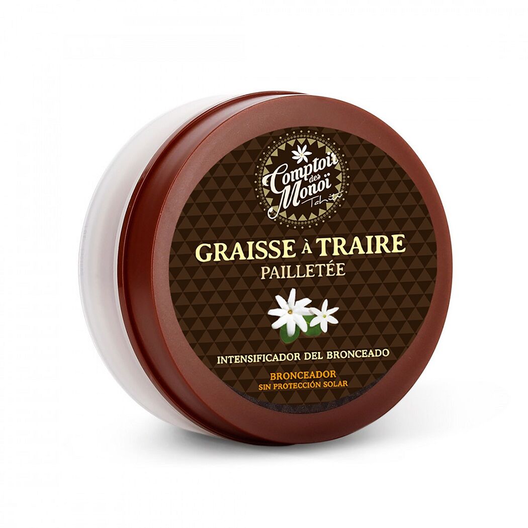 Monoi Comptoir Des Monoi Graisse a Traire Pailletee intensificador de bronceado 125ml