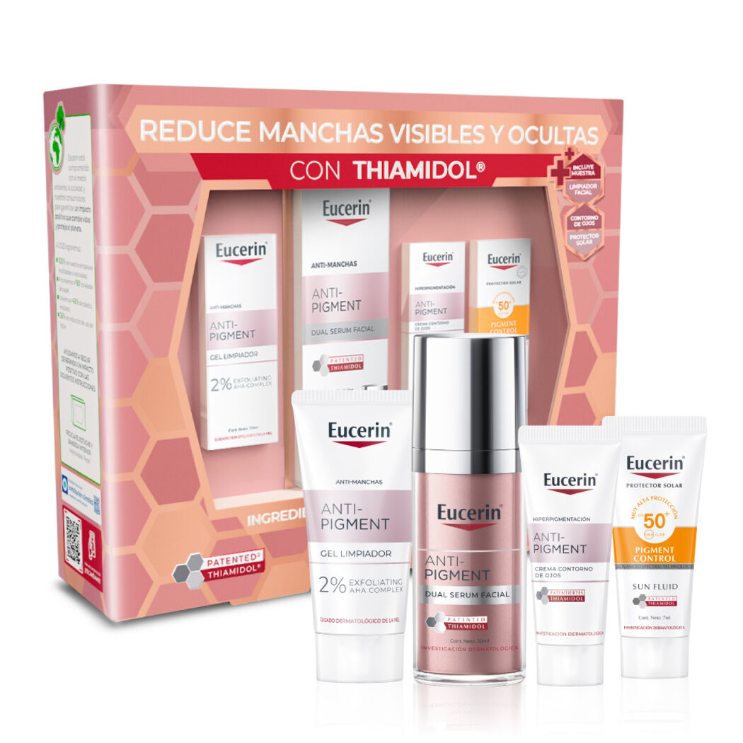 EUCERIN Pack Rutina Antipigment Antimanchas Mini X4 137ml