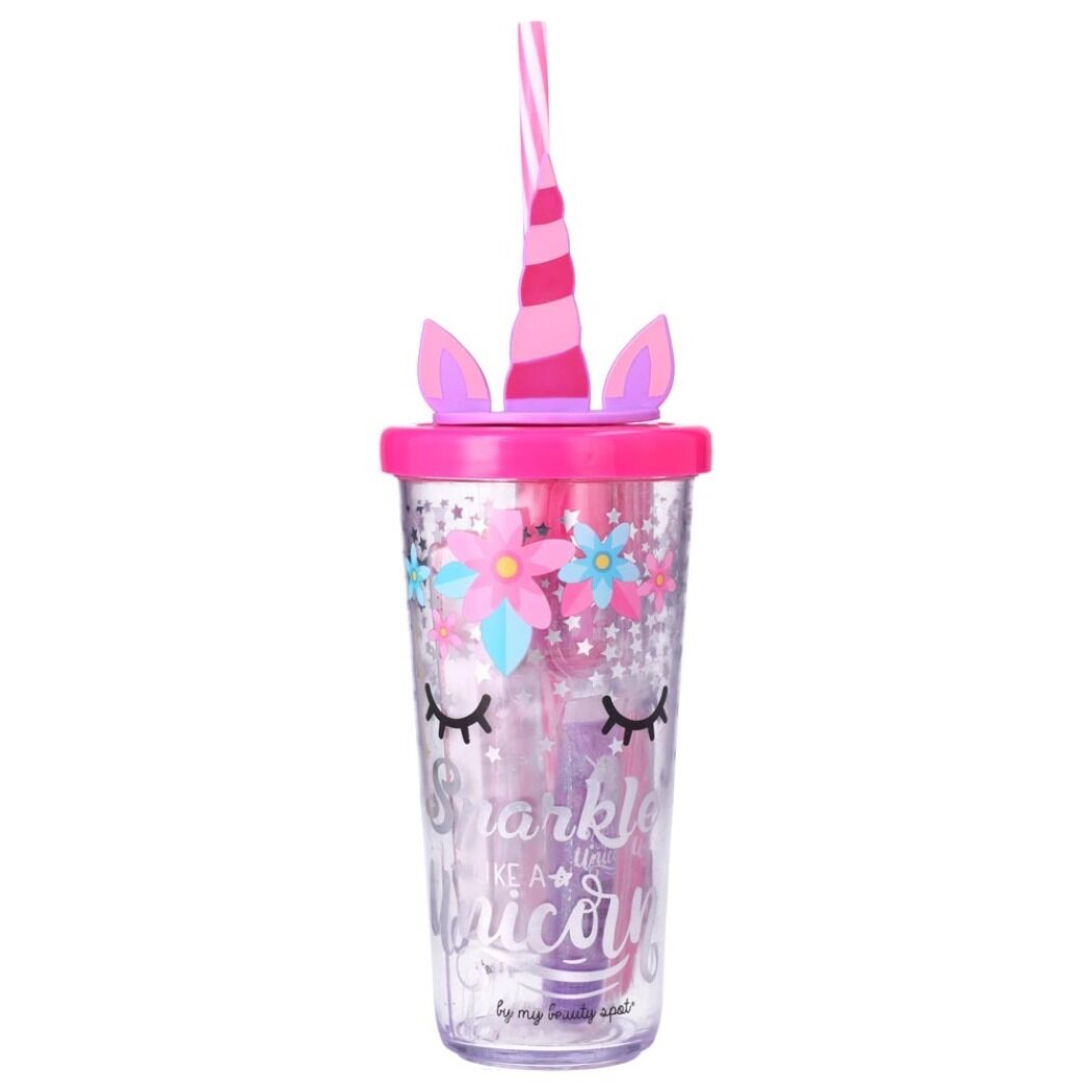 Set Vaso Unicornio