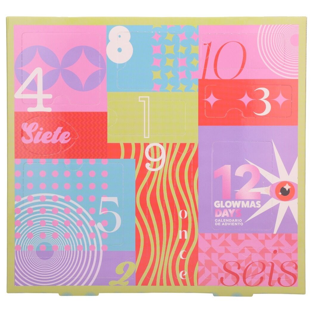 Calendario De Adviento De Maquillaje 12 Glowmas Days