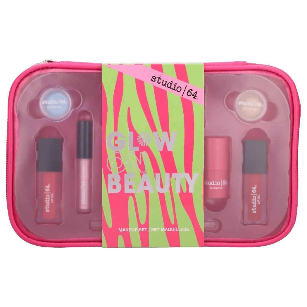 Set De Maquillaje Glow On Beauty