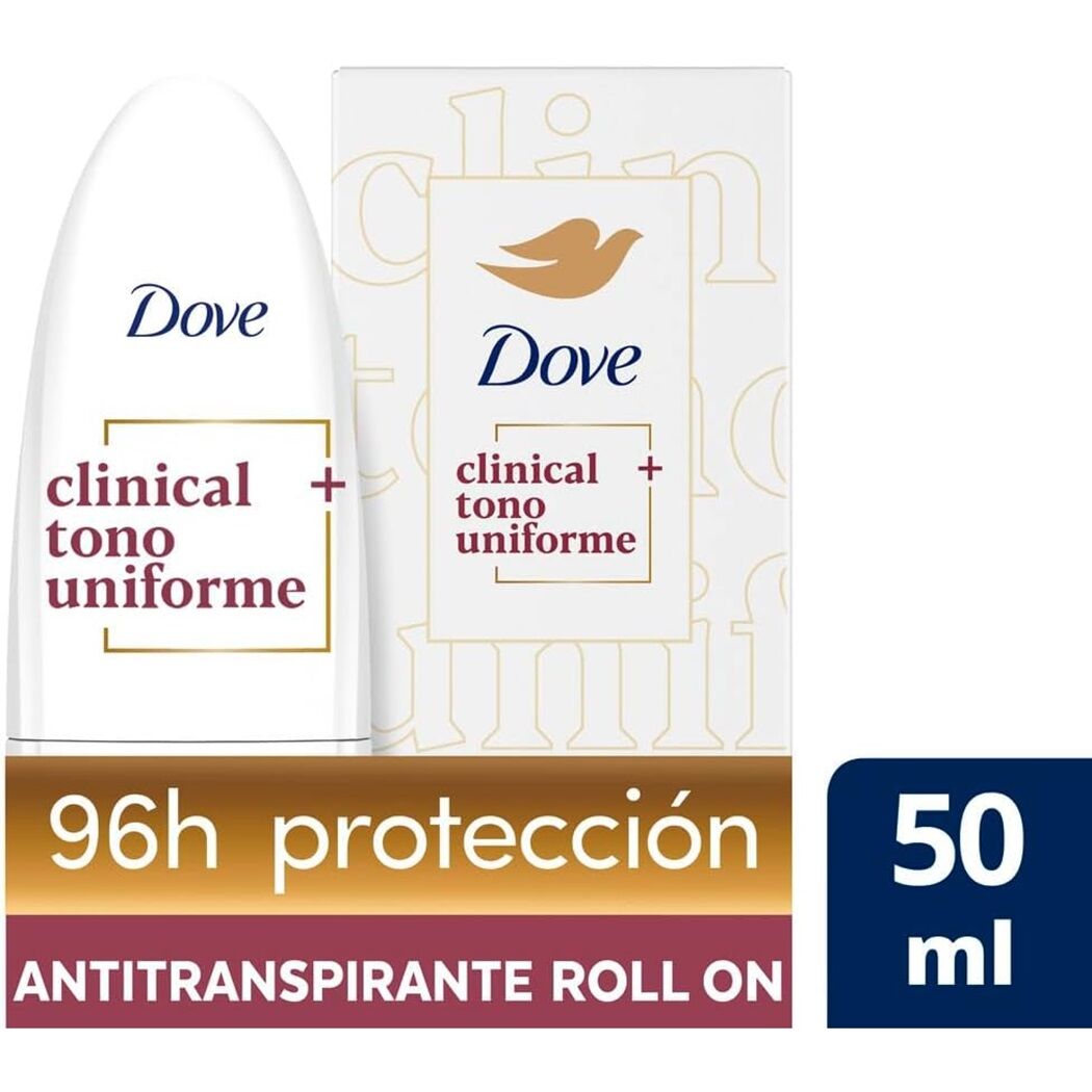 Dove Deo Clinical Roll On Tono Uniforme 50ml