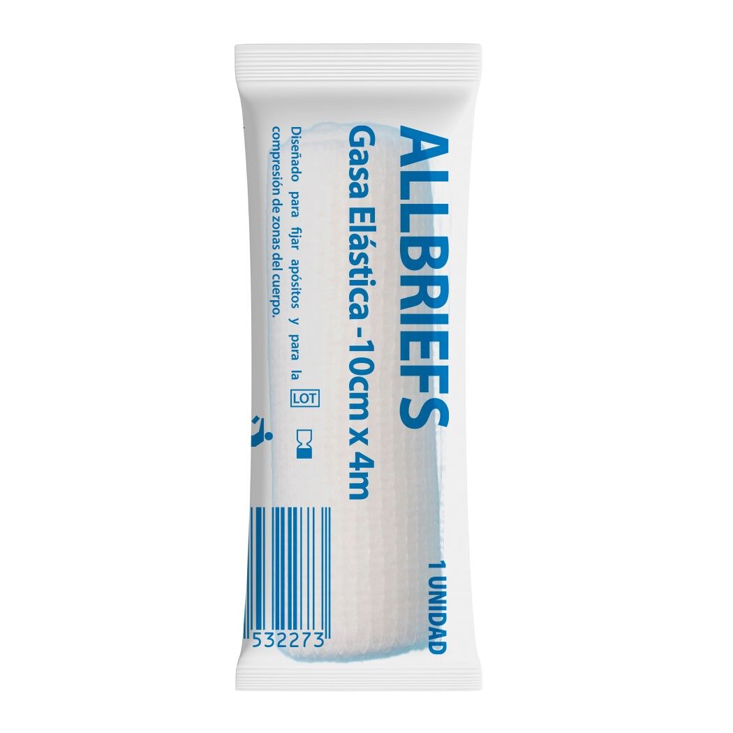 Allbriefs Venda Gasa Elástica 10cm x 4m