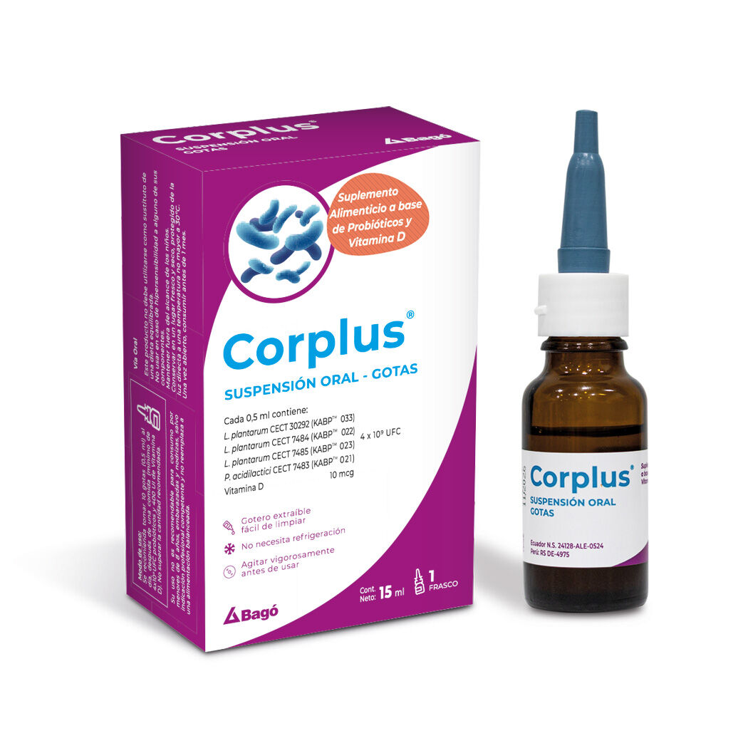Corplus Suspensión Gotas Frasco 15ml