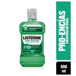 Enjuague Bucal Listerine® Pro-encías Frescura Intensa 500ml