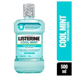 Enjuague Bucal LISTERINE® Cool Mint Zero Alcohol 500ml