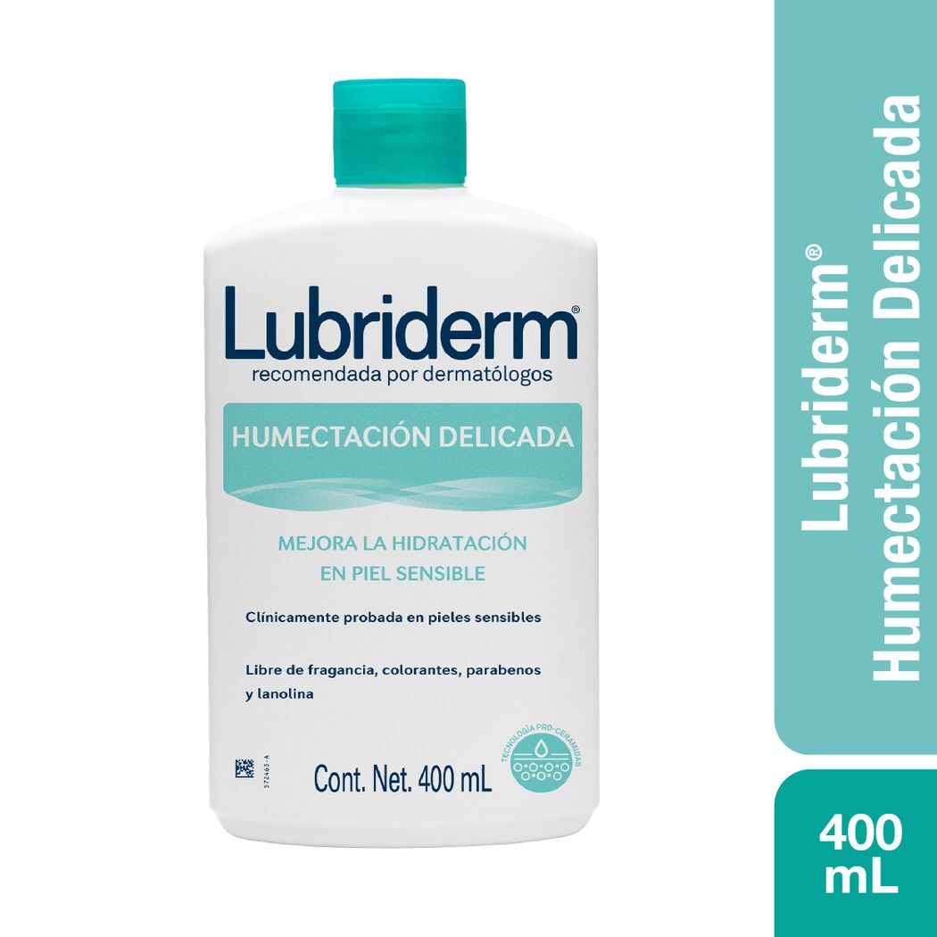 Crema Corporal LUBRIDERM Humectación Delicada 400ml
